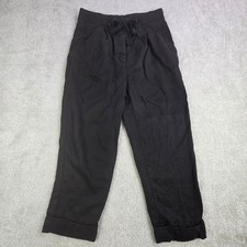 Wilfred Aritzia Allant Lined Blend Pants Women's Size 2 Black Tie