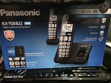 Panasonic KX-TGE822 Twin Cordless Digital Telephone and Answering System