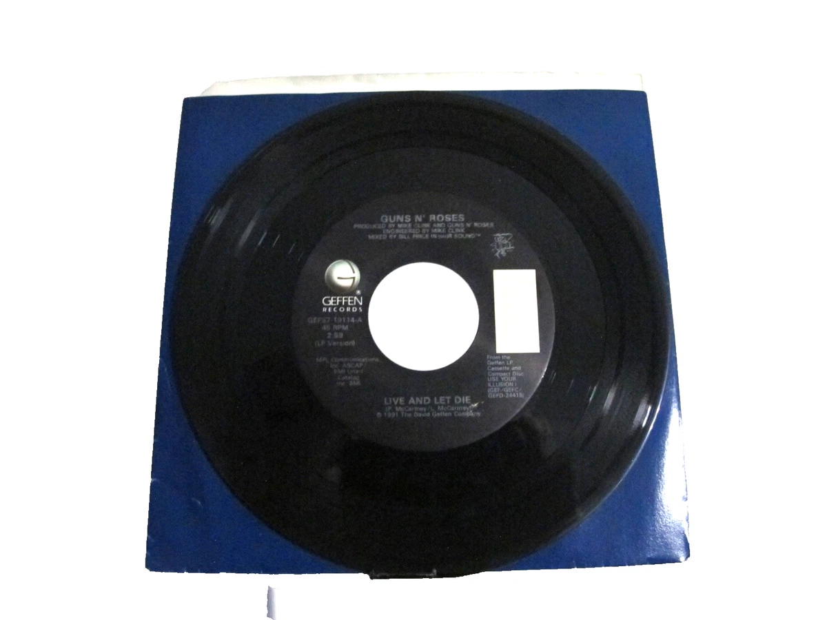Guns N 'Roses 45 RPM Speed Vinyl Records for sale | eBay