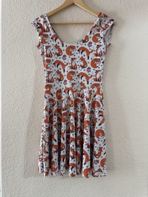 fox skater dress GHOSTLY FOX skater dress
