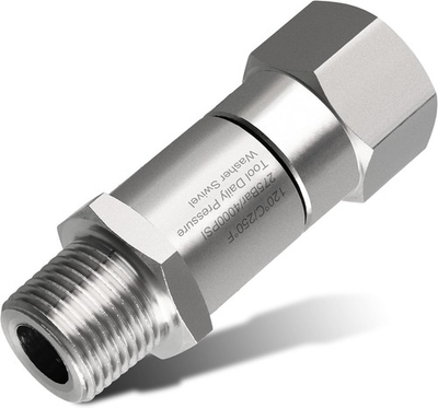 #ad Pressure Washer Swivel 3 8 Inch NPT M Male Thread 4000 PSI Stainless Steel... $17.15