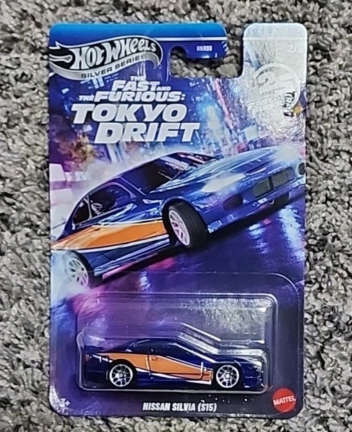 Hot Wheels Silver Series Fast & Furious 25 blue Nissan Silvia S15
