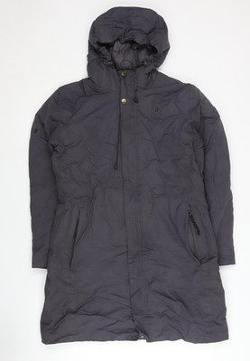 Graue gefütterte Damenjacke Größe 8 von North Ridge