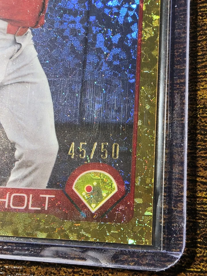 JJ Wetherholt 2025 Topps Pro Debut /50 Gold Mini Diamond #PD-94 - Image 2 of 3