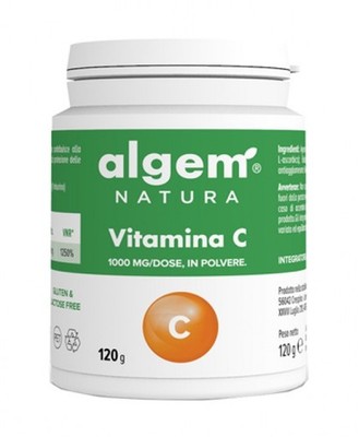 Vitamina C 1000mg Algem Natura 120g