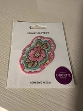 Stoney Clover Lane Flower Patch Made With Liberty Fabric Betsy Floral Aqua Pink