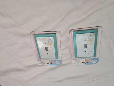 Precious Moments Baby Wouldn't Light Switch Cover With An Angel