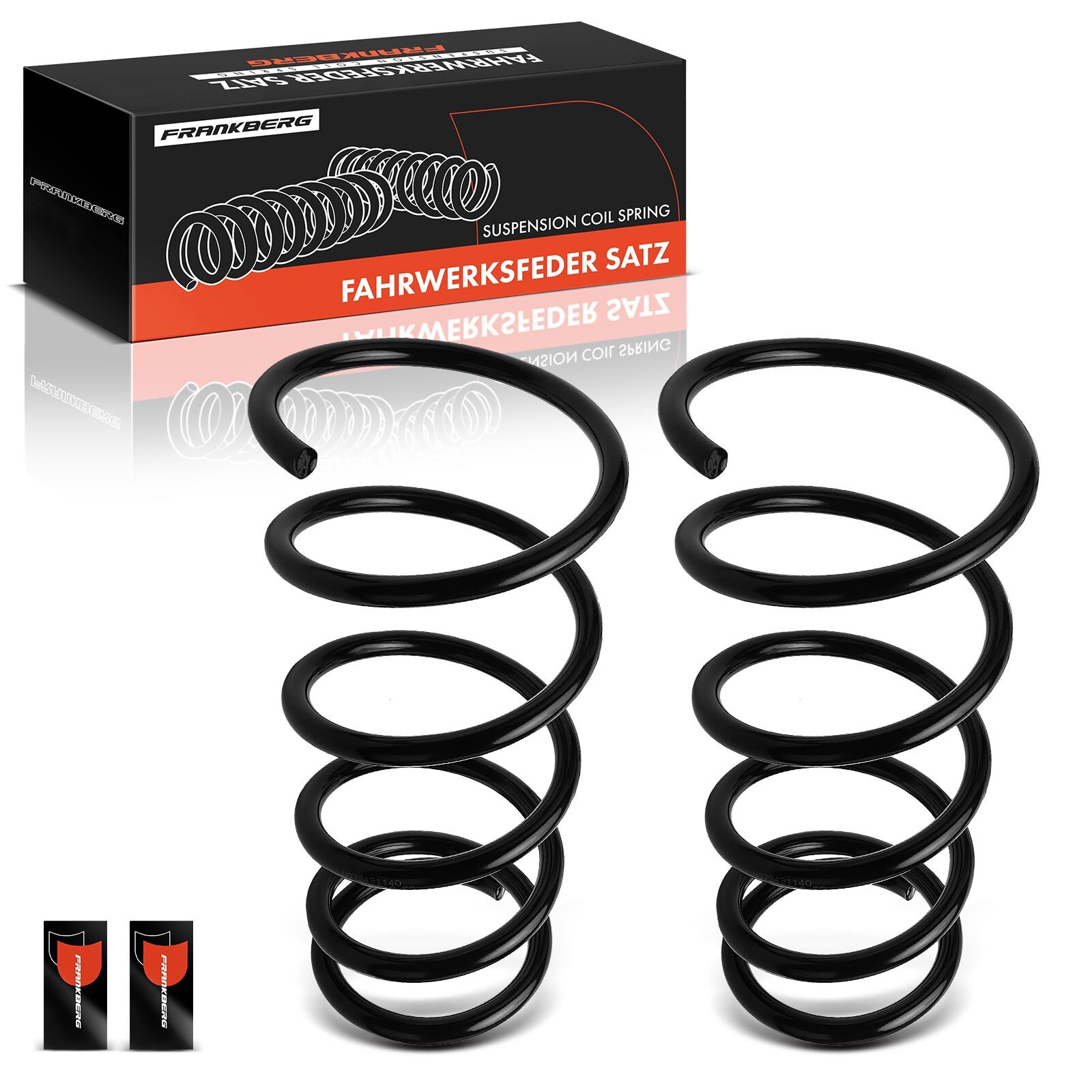 FRANKBERG 2x Coil Spring Set for Suzuki Swift III 2006-2012 Front RA3526 4088919