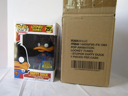 Funko Pop! Looney Tunes 255 Stupor Daffy Duck SDCC 2017 Saturday Morning Cartoon
