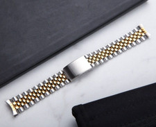 Bracciale Jubilee in oro bicolore da 20 mm compatibile con Rolex e altre marche!