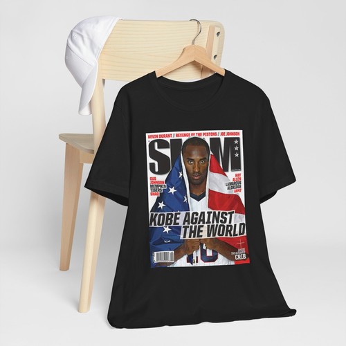 Kobe Bryant SLAM Graphic T-Shirt USA Olympic NBA Playoffs LA Lakers Champion - Picture 10 of 11