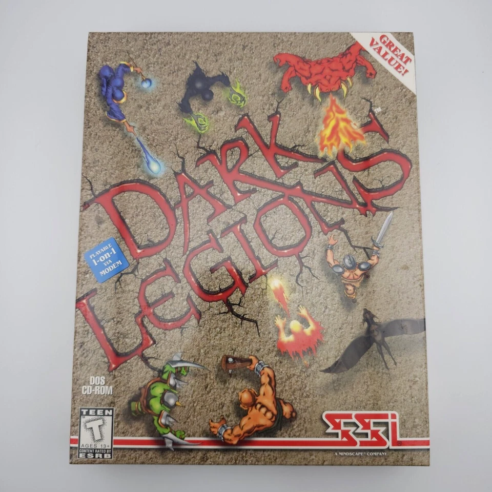 Dark Legions, 1994, Big Box, New & Sealed - Image 2 of 4