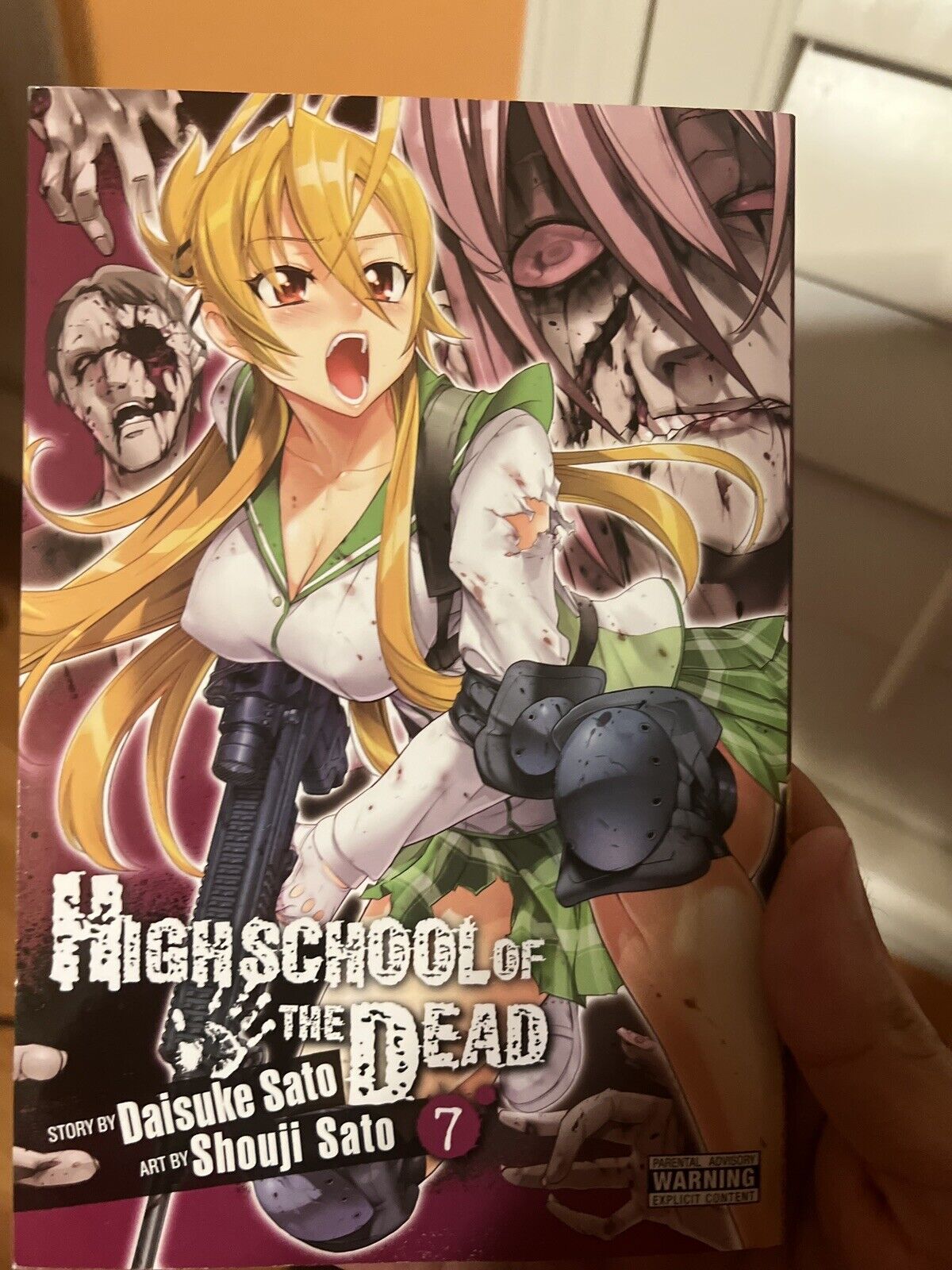 Highschool of the Dead Manga Volume 7