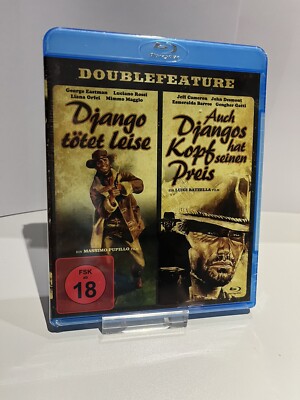 Django tötet leise & Auch Djangos Kopf hat seinen Preis Doublefeature Bluray Ovp
