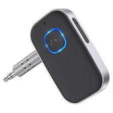 Bluetooth AUX Adapter Portable Car Stereo 3.5mm Wireless Audio Adapter Receiver