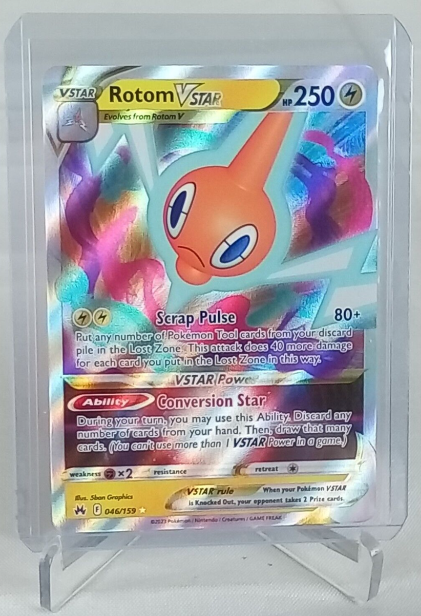 Rotom Vstar Hp 250 Foil #46 Pokémon Card 2023 | eBay