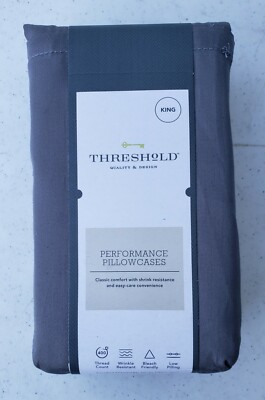 Threshold Performance 400 Thread Count King Size Pillowcases