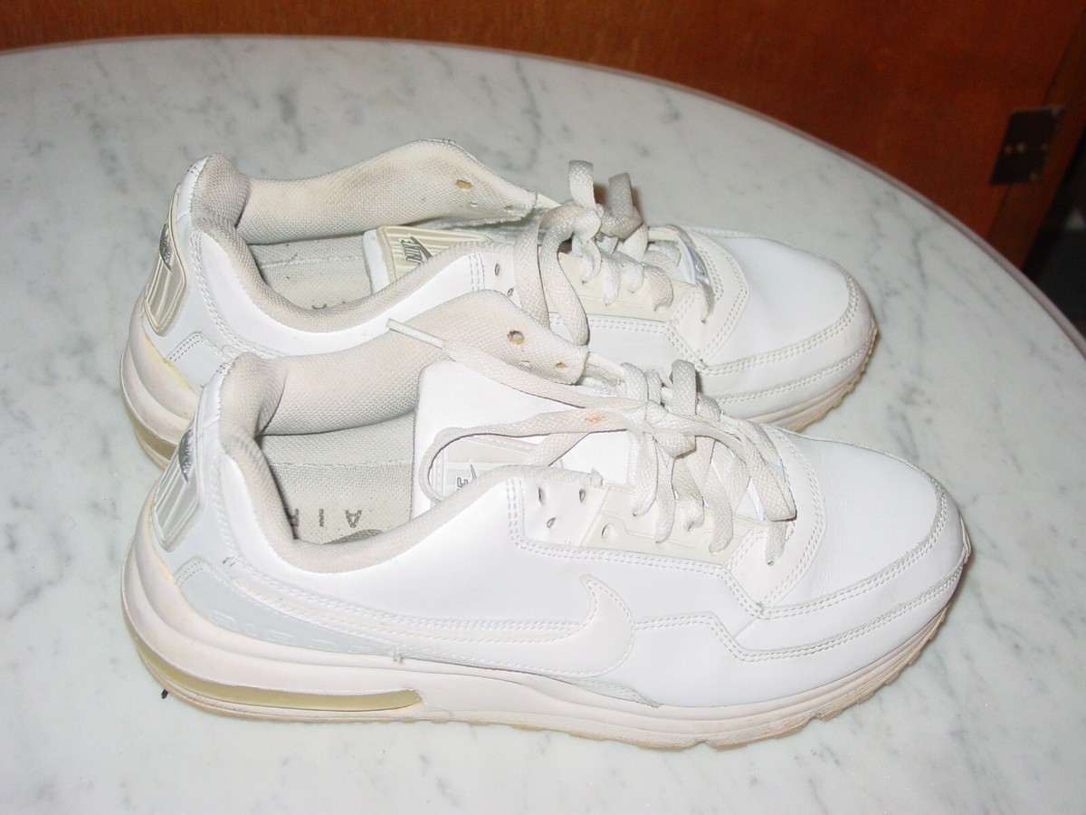 トレースド・イン・エア 2010 Mens Nike Air Max LTD 316376-111 White Running Shoe