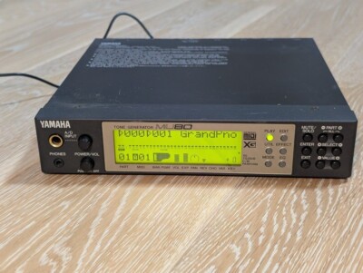 Yamaha MU80 Tone Generator Sound Module MiDI | eBay Yamaha MU80 Tone Generator Sound Module MiDI | eBay