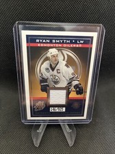 Ryan Smyth 2003-04 Pacific Quest For The Cup Game Worn Patch /925!! Oilers!