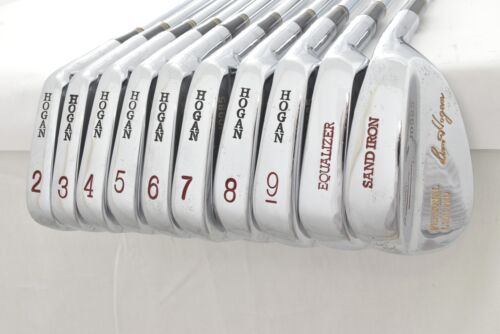 10pc RARE 1990 Ben Hogan “Personal Irons” Limited Ed. Golf Set 2-E 4 J0985 - Picture 2 of 14