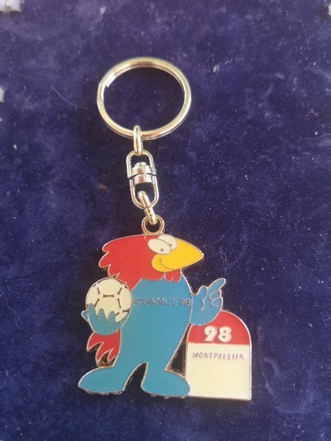 Montpellier Footix Porte Clé Coupe Du Monde De Foot 1998