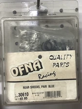 OFNA 30610 rear shocks, pair blue