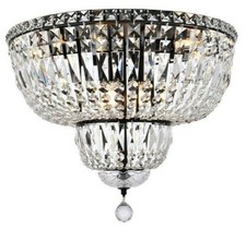 Chandelier Crystal Kitchen 10 Light Fixture Black Dining Room Lighting 20 inch