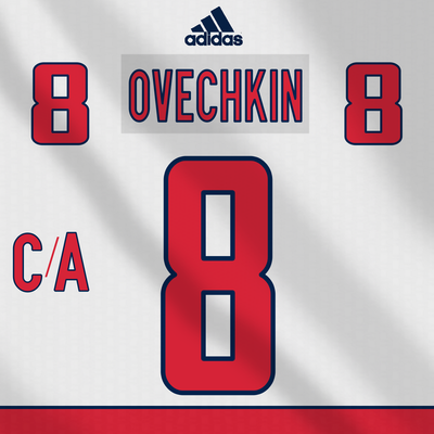 washington capitals white jersey