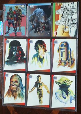 Star Wars Galaxy 9 Trading Cards