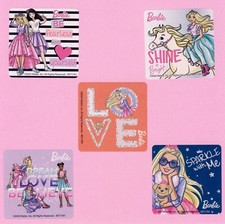 15 Barbie Modern Princess - Large Stickers - Party Favors - Rewards