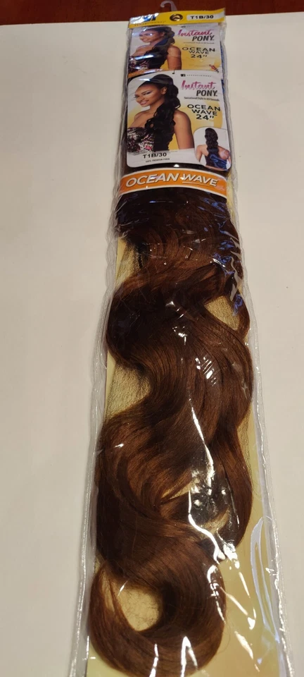 Sensationnel Instant Ponytail Ocean Wave 24-in T1B/ 30 - Image 3 of 4