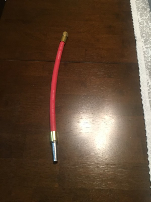 Vintage Antique Fire Extinguisher Hose!!! "AWESOME"!!!! RED