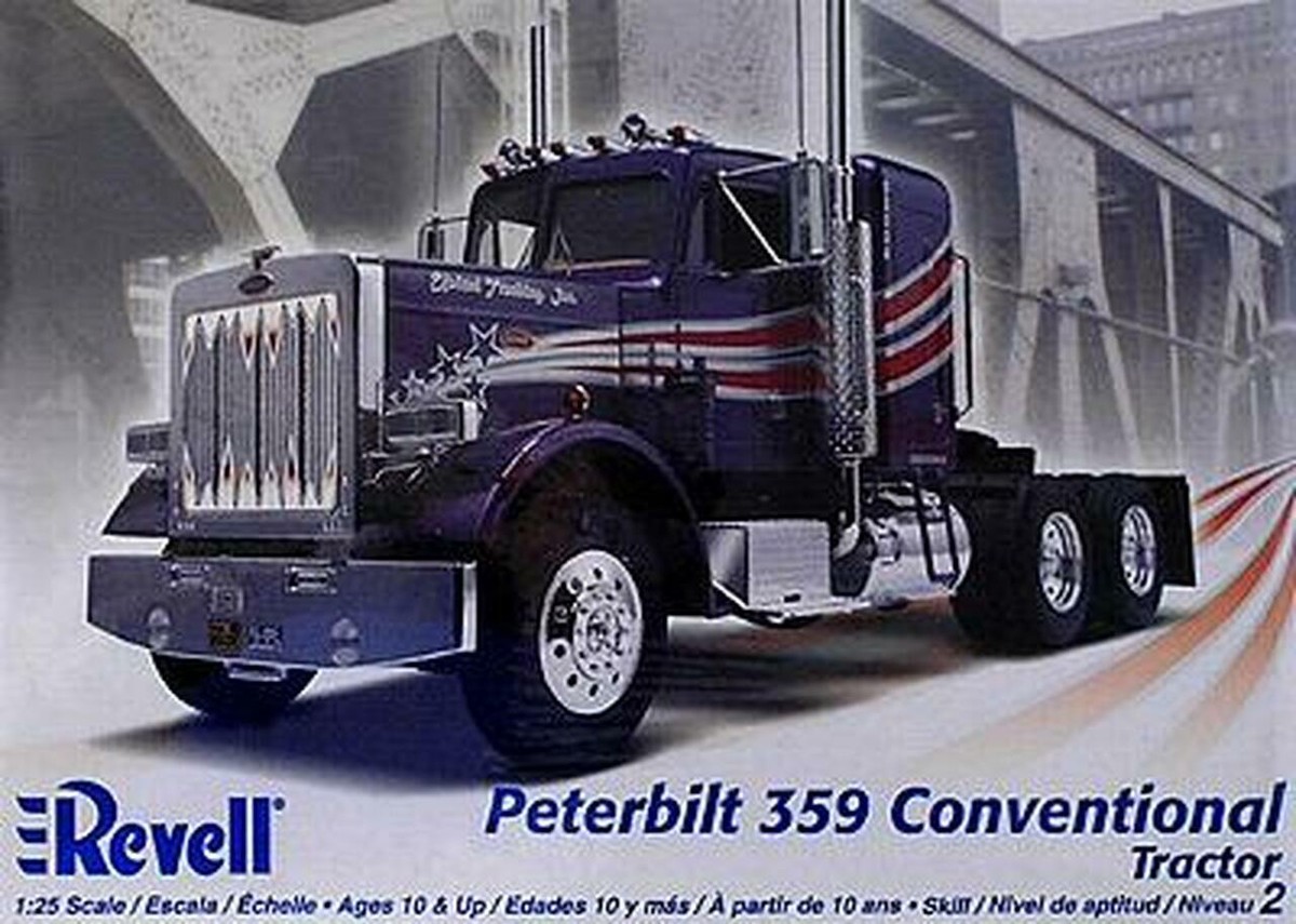 Revell 1/25 Peterbilt 359 Tractor Cab RMX1506 | eBay