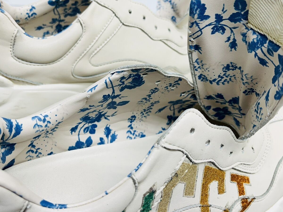 GUCCIレインボーシューズ - メルカリ