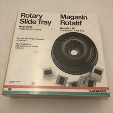 Magasin Rotatif Rotary Slide Tray Model H 80 Kodak Carousel Holds 80 2x2 Slides