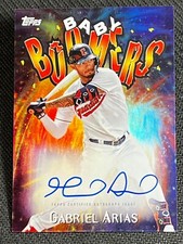 2023 Topps FOIL REFRACTOR Baby Boomers ROOKIE AUTO Gabriel Arias item 19