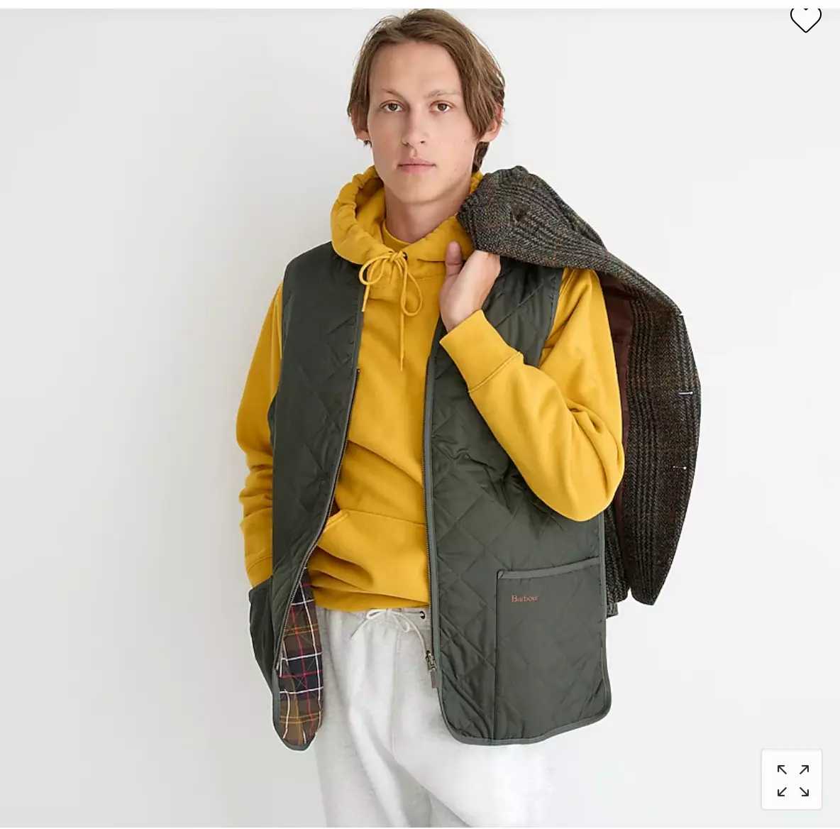Barbour quilted waistcoat discount