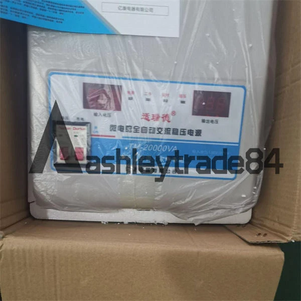 1PCS 220V Automatic 20KW Voltage Stabilizer AC Regulator Power Supply TM-20000VA - Image 2 of 4