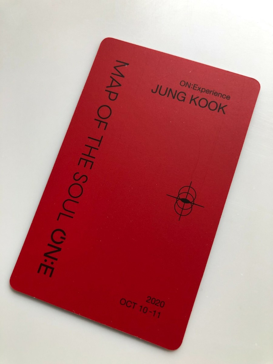 BTS】Bangtan Boys JUNGKOOK MAP OF THE SOUL ON:E Blu-ray
