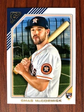 2022 Topps Gallery Chas McCormick Rookie Card #198 RC