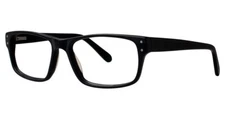 MODERN OPTICAL BMEC BIG CHEESE MEN'S EYEGLASSES 62-20-160 BLACK W/ SOFT CASE