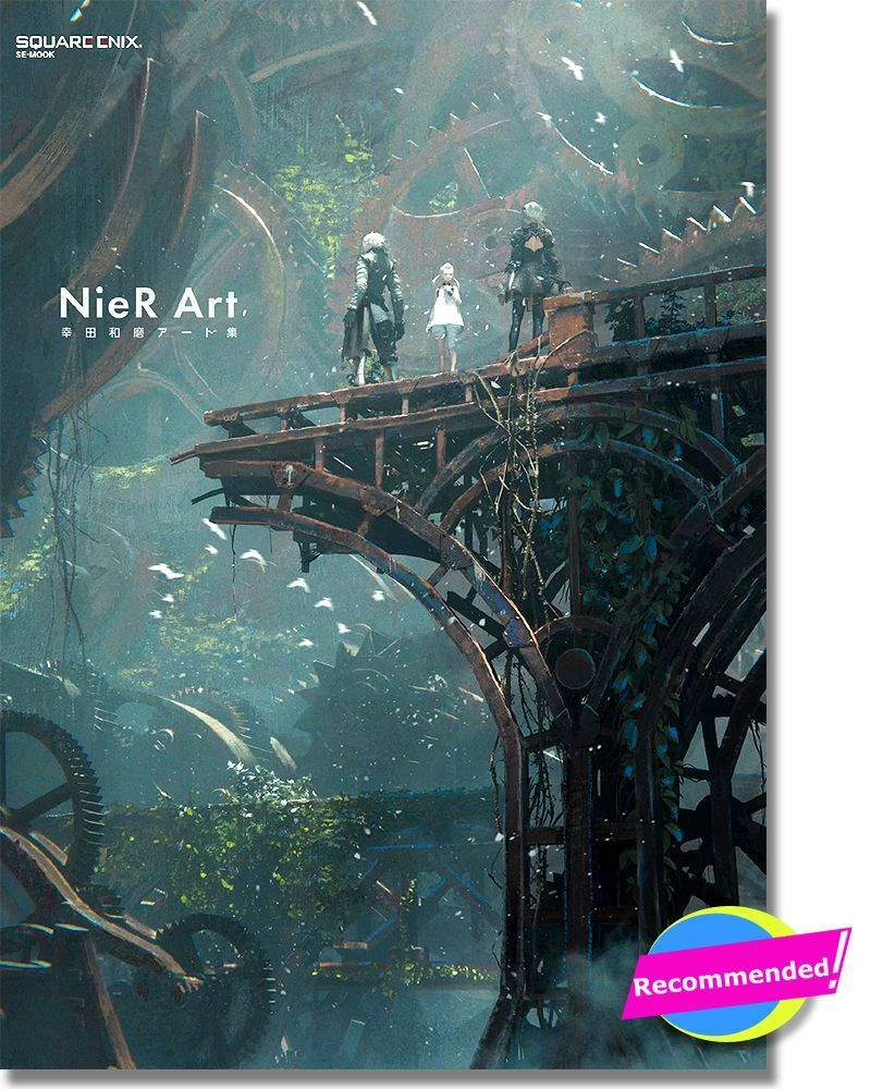 NieR automata Official Art Book by Kazuma Koda Art of NieR
