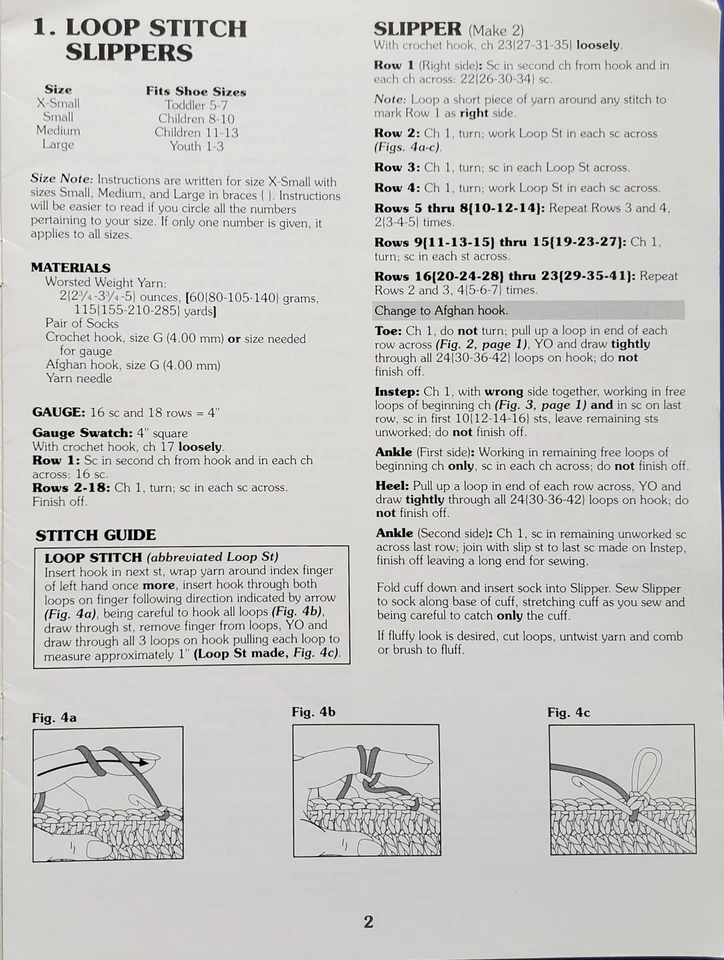 Slipper Socks For Kids Crochet Patterns By Leisure Arts - Image 2 of 3