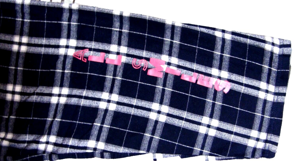Boxercraft''All Smiles Blue Plaid Lightweight Sleep Pants Youth Girl's SZ Small - Image 3 of 4
