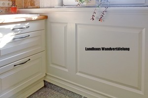 Wandpaneele weiß landhaus