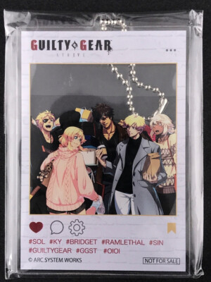 Guilty Gear Strive x OIOI SNS-style Acrylic Key Chain Arc System Works New  | eBay
