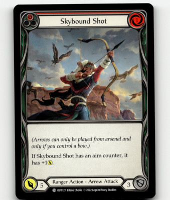 Flesh And Blood Skybound Shot (Red) Outsiders Common