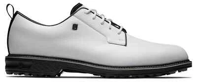 FootJoy Dryjoys Premiere Series Field Golf Shoes - White/Black 54327-BLEMS