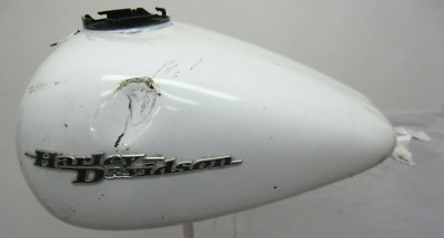 XL1200NSの純正タンク　白 Harley-Davidson Street Glide Fuel Tank 61000120DZS Crushed Ice
